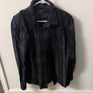 Apt. 9 Charcoal Cotton Shirt